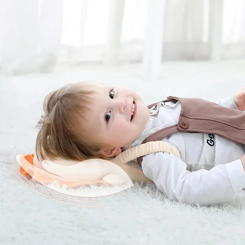 Anti-Fall Baby Backpack – Soft Head Protection for Wobbly Walkers!